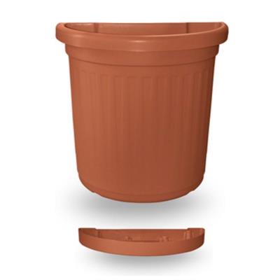 VASO A PARETE 50CM TERRACOTTA