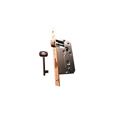 SERRATURA PORTE IN LEGNO 'PATENT' E35 BRONZATA 48042035MC