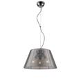 SOSPENSIONE LAMPADARIO SILVER 3XE27 45x27CM