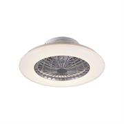 STRALSUND VENTILATORE E PLAFONIERA LED EFFETTO CIELO STELLATO 60CM