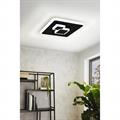 PLAFONIERA LED CADEGAL NERA 20x20CM