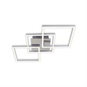 APPLIQUE LED CORNICE 36W CM76x54 STEP DIMMER CROMO