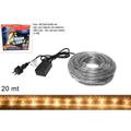 TUBO LED 20MT 3 VIE BIANCO CALDO USO INTERNO