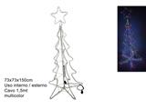 ALBERO LUMINOSO 150CM MULTICOLOR ESTERNO