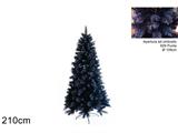 ALBERO DI NATALE BLU 210CM EFFETTO GHIACCIO