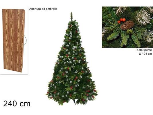 ALBERO DALILA 240CM PIGNA-BACCA