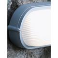 PLAFONIERA OVALE 10W LED 4000K STAR ALLUMINIO