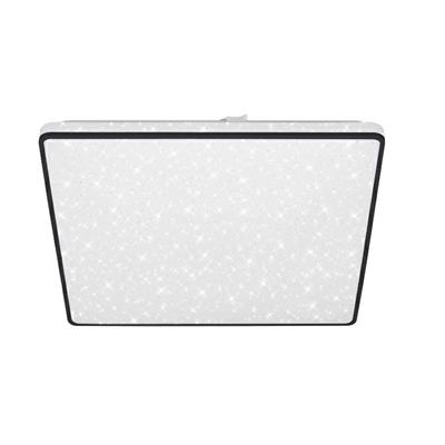 PLAFONIERA LED  CIELO STELLATO 4000K 24W 37X37CM NERO