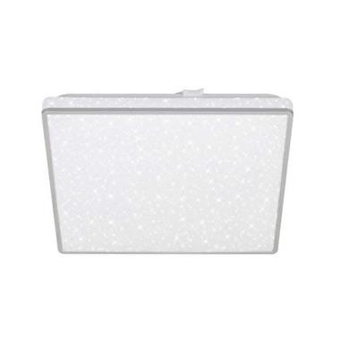 PLAFONIERA LED CIELO STELLATO 4000K 15W 27X27CM NERO