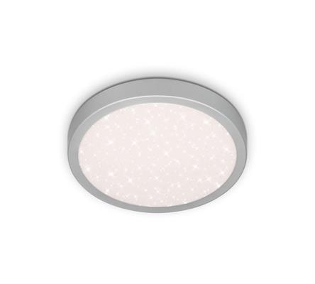 PLAFONIERA LED CIELO STELLATO 4000K 18W Ø18,5CM ARGENTO